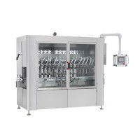 Automatic Servo Piston Type Pesticide Missible Oil Suspending Agent Filling Capping Labeling Machine Line